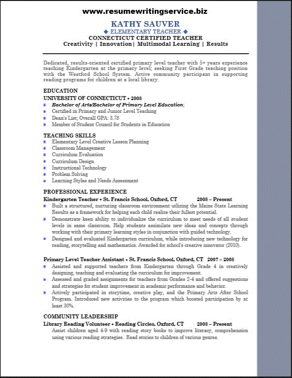 Teacher Resume: Sample & Complete Guide [+20 Examples]