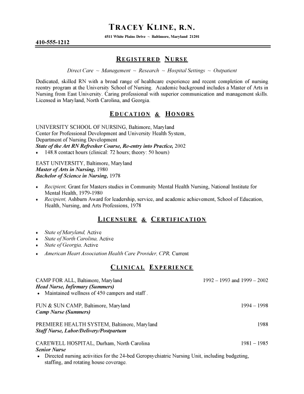 nursing program coordinator resume sample resume writing