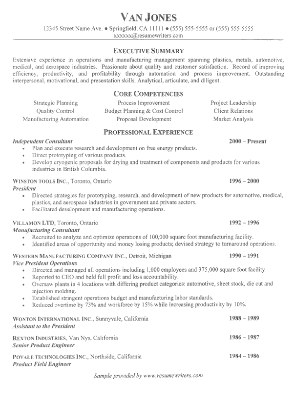 chronological resume template. Quality Control Officer Resume