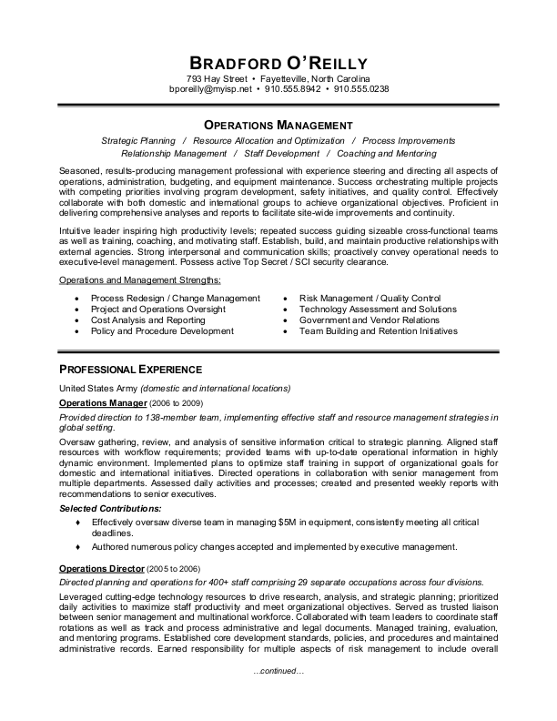 job resumes samples. Manager Resume Sample