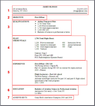 chronological resume sample. chronological resume sample. First Officer Resume Sample