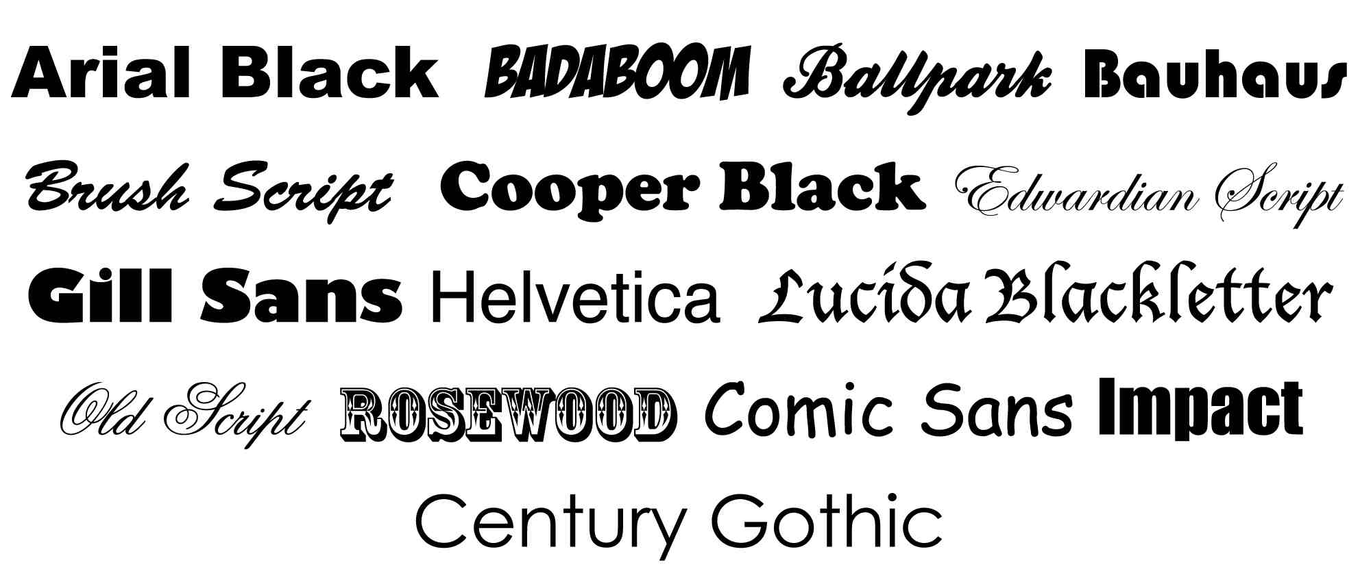 Best fonts for writing books Best fonts for writing books image