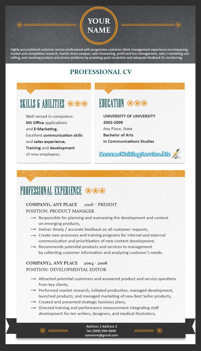 Best resume writing services 2014 ranked