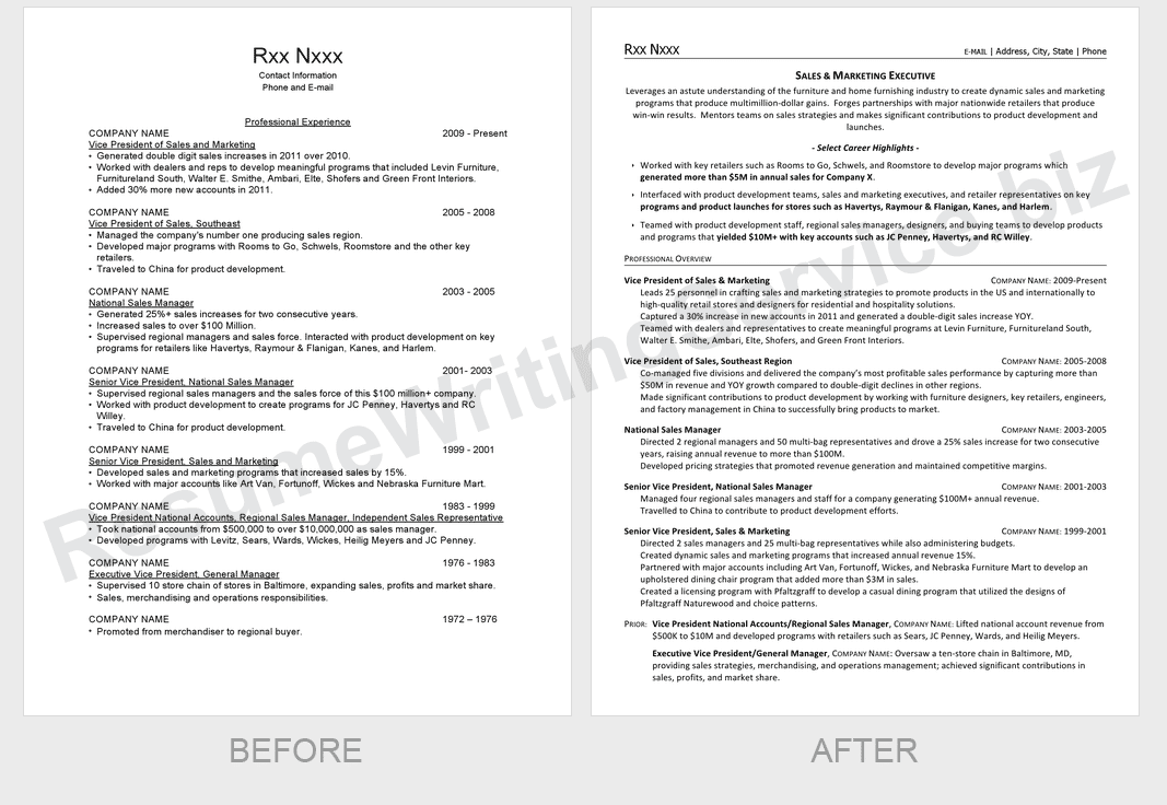 editing job resume