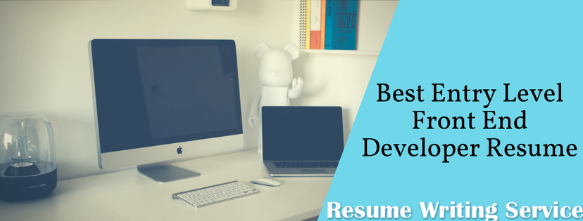 best entry level front end developer resume