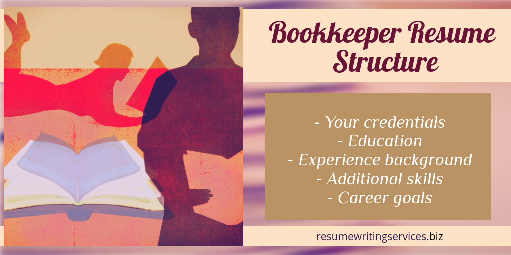 resume for bookkeeper structure tips