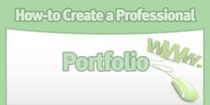 how to make a professional portfolio