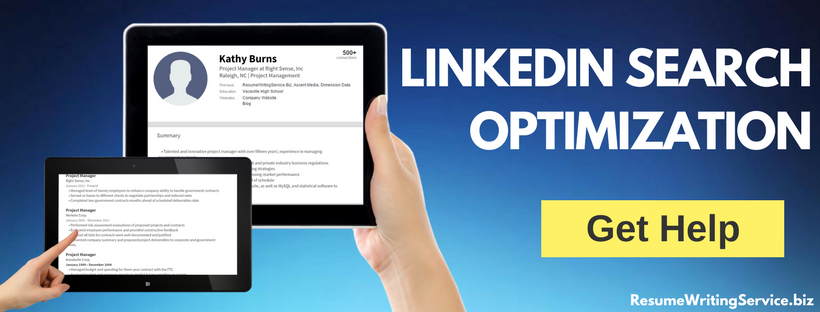 linkedin search optimization help