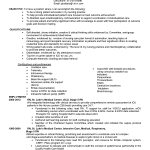 critical care registered nurse resume sample