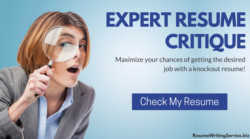 online resume review service